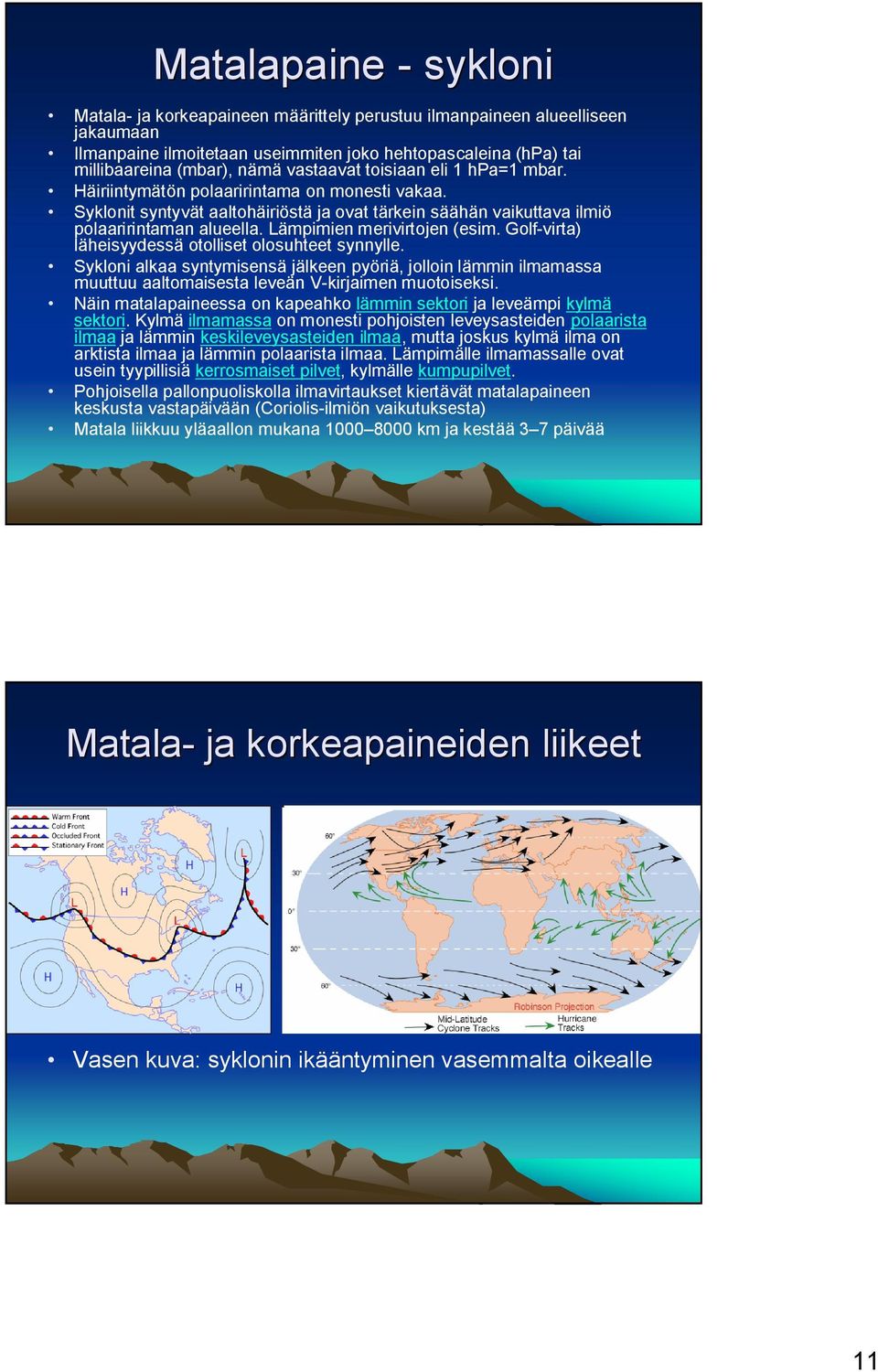 Lämpimien merivirtojen (esim. Golf virta) läheisyydessä otolliset olosuhteet synnylle.