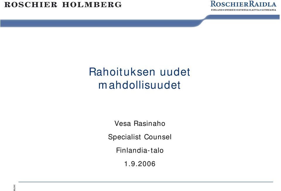 Specialist Counsel