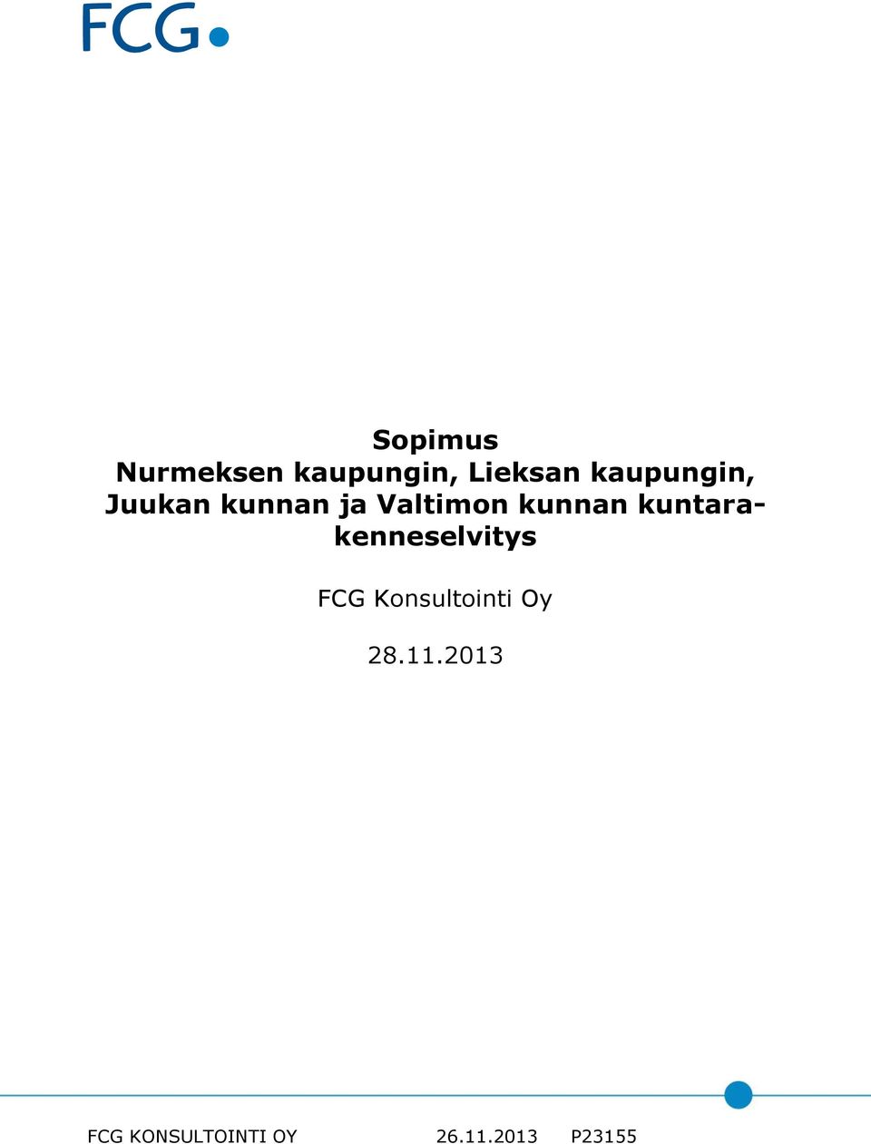 kunnan kuntarakenneselvitys 28.11.