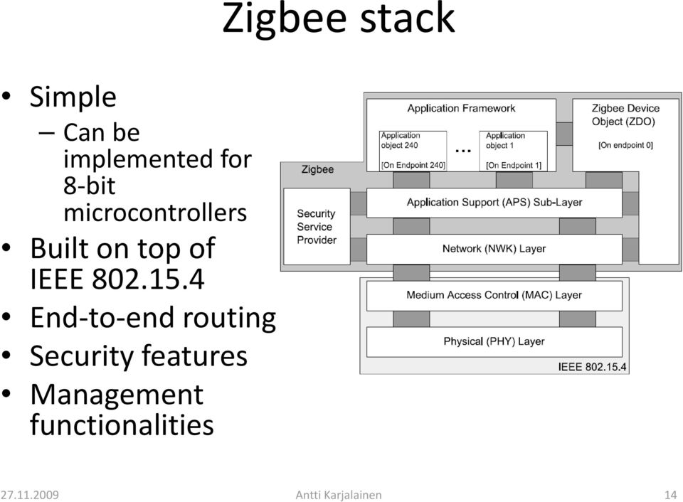 4 End to end routing Security features