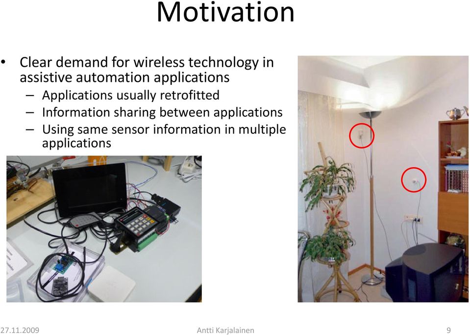 Information sharing between applications Using same sensor