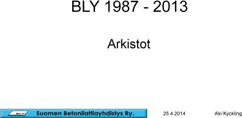 Arkistot