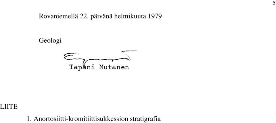 Geologi LIITE 1.