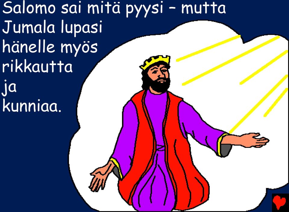 lupasi hänelle