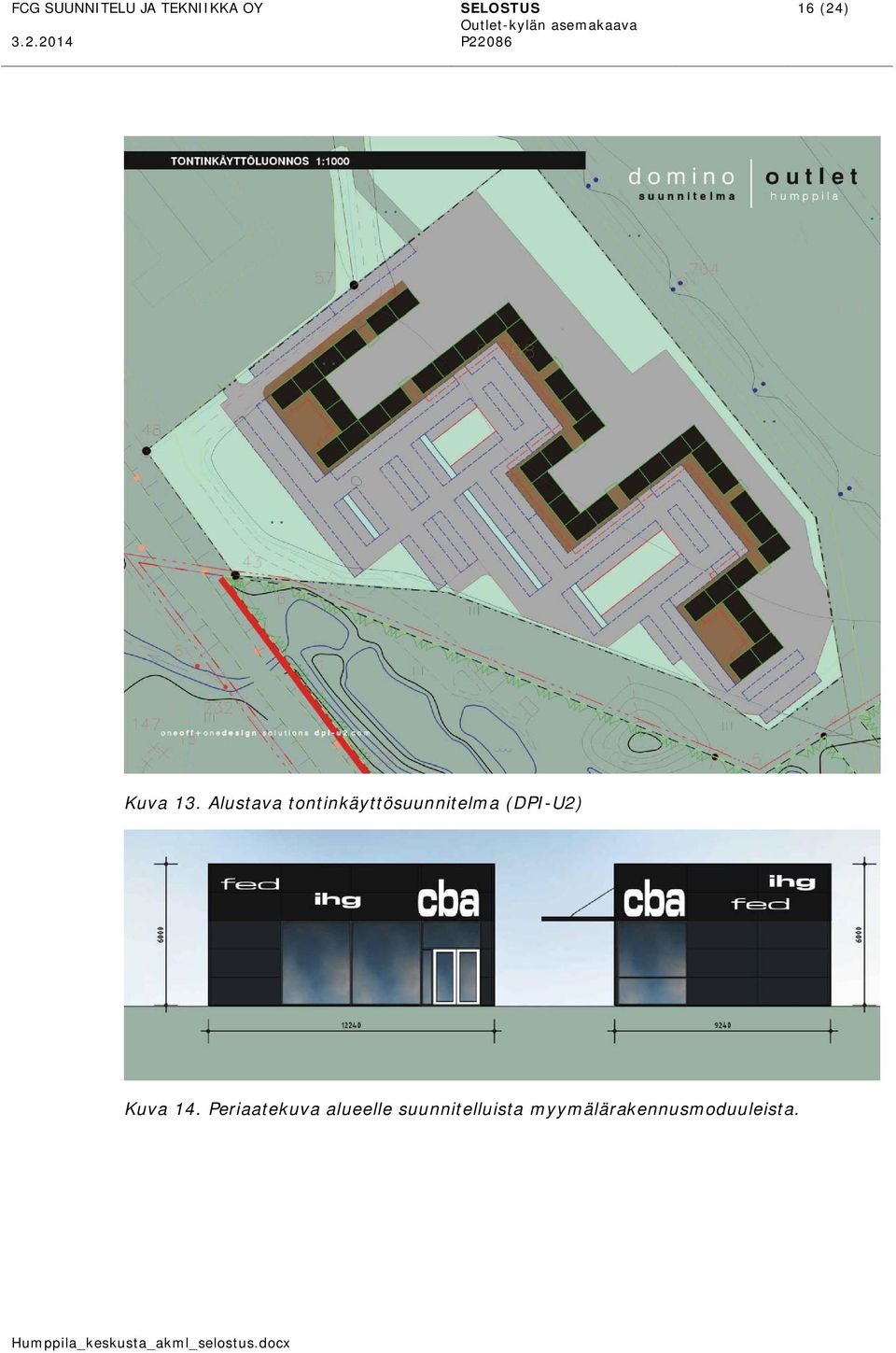 Alustava tontinkäyttösuunnitelma (DPI-U2)