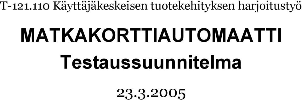 tuotekehityksen