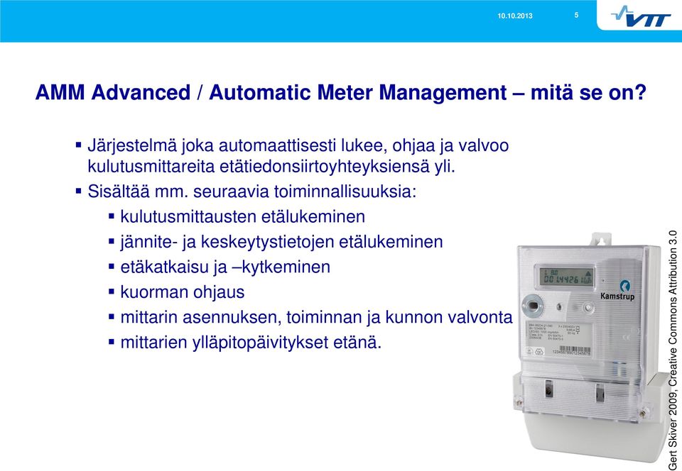 Sisältää mm.