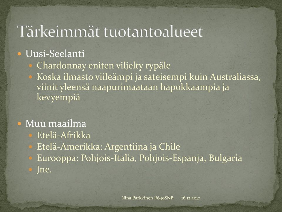 naapurimaataan hapokkaampia ja kevyempiä Muu maailma Etelä-Afrikka