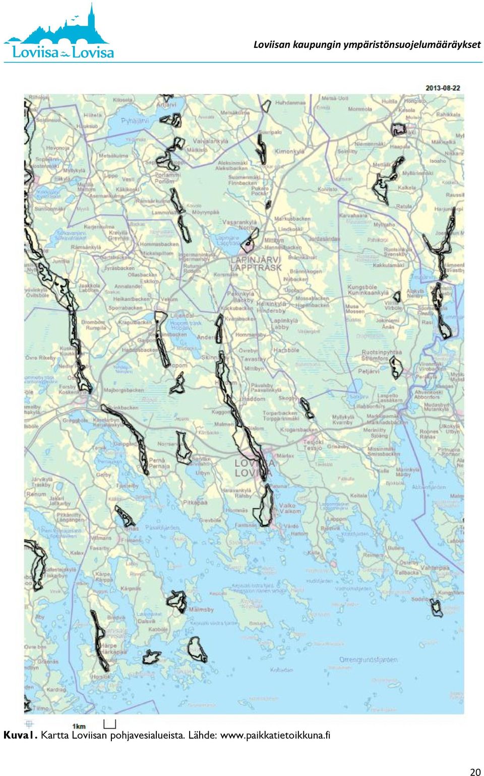 pohjavesialueista.
