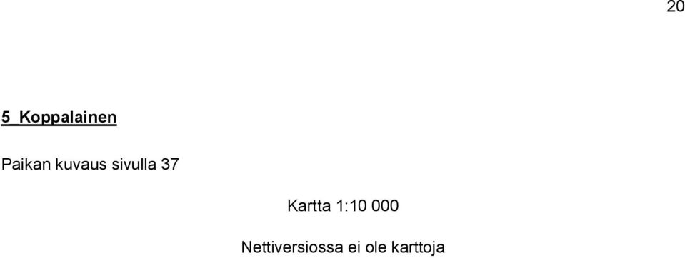 37 Kartta 1:10 000