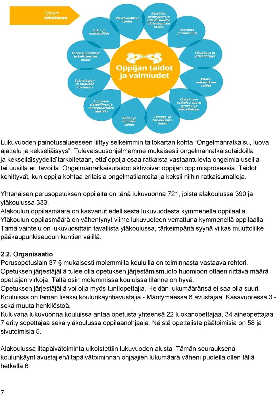 Ongelmanratkaisutaidot aktivoivat oppijan oppimisprosessia. Taidot kehittyvaẗ, kun oppija kohtaa erilaisia ongelmatilanteita ja keksii niihin ratkaisumalleja.