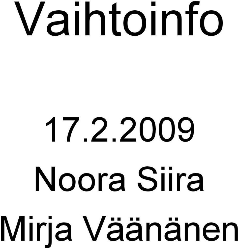 Noora Siira
