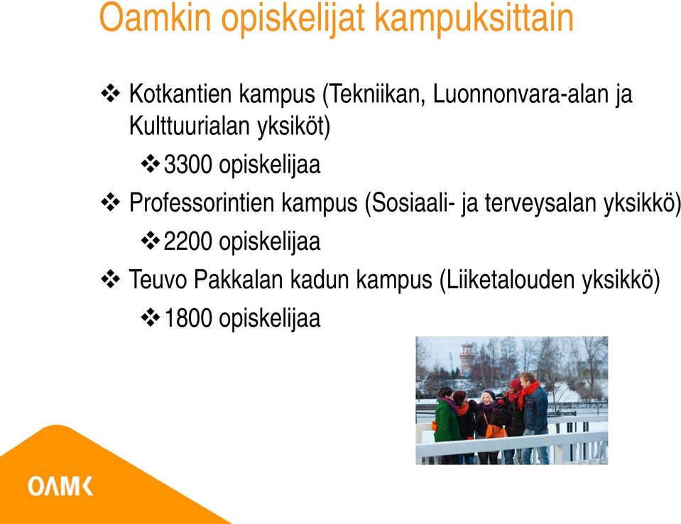 Professorintien kampus (Sosiaali- ja terveysalan yksikkö) 2200