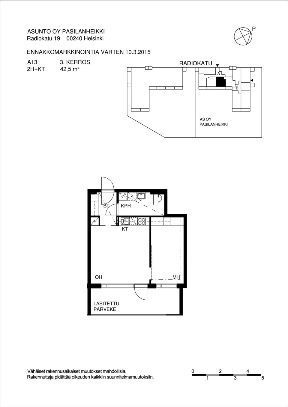 2H+ 42,5 m²