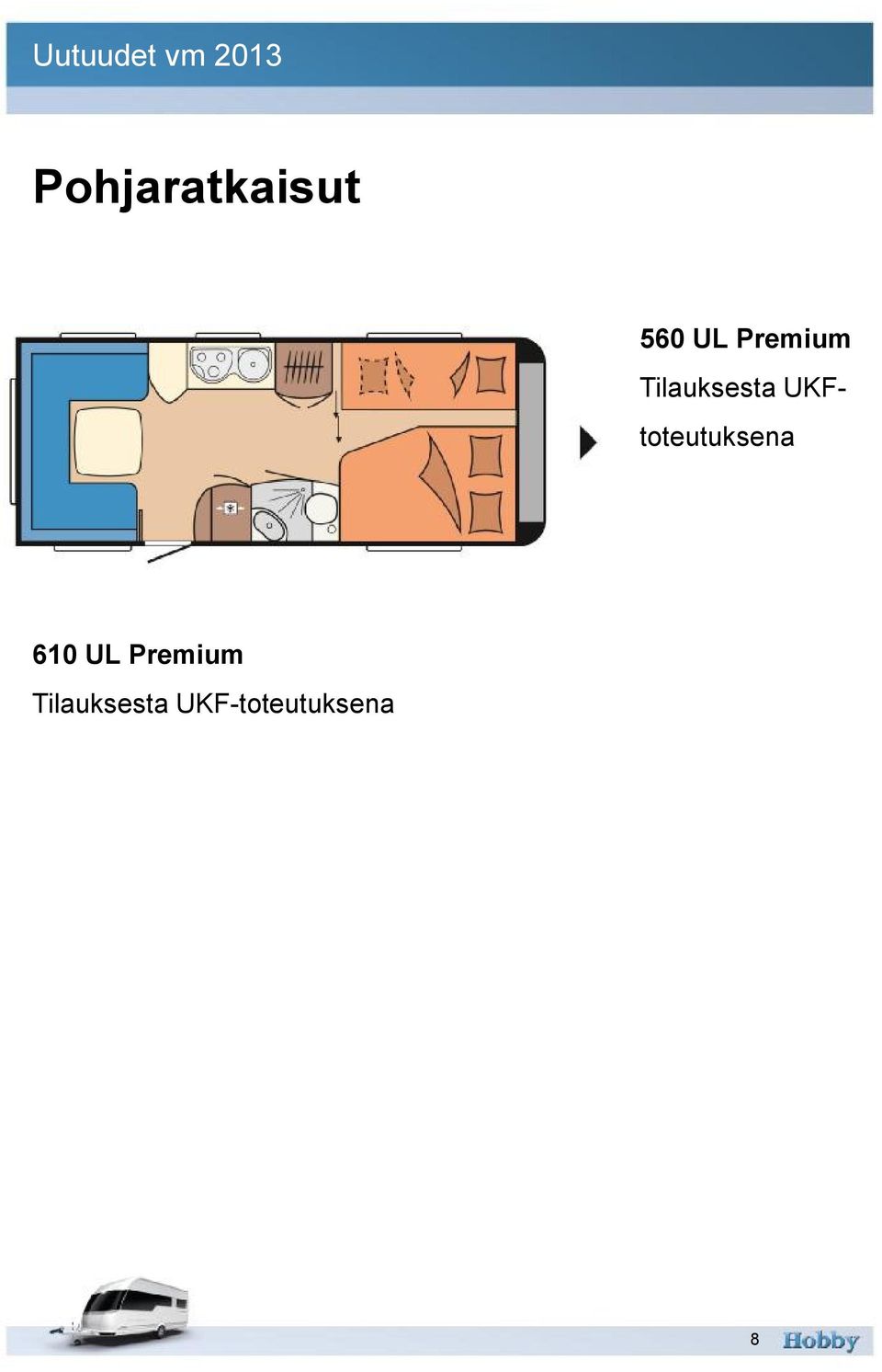 UKFtoteutuksena 610 UL 