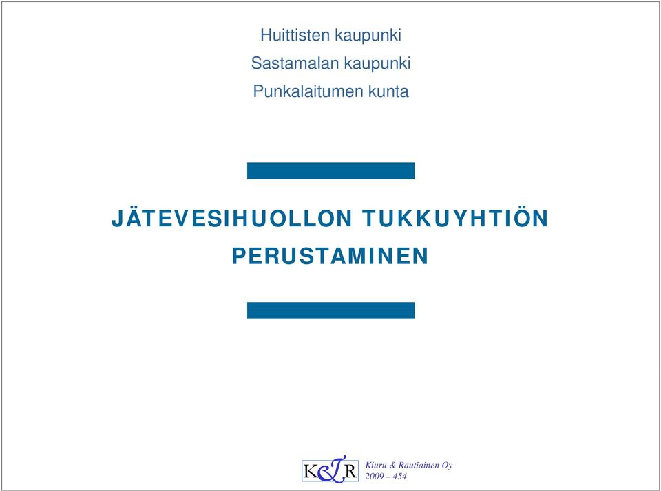 JÄTEVESIHUOLLON