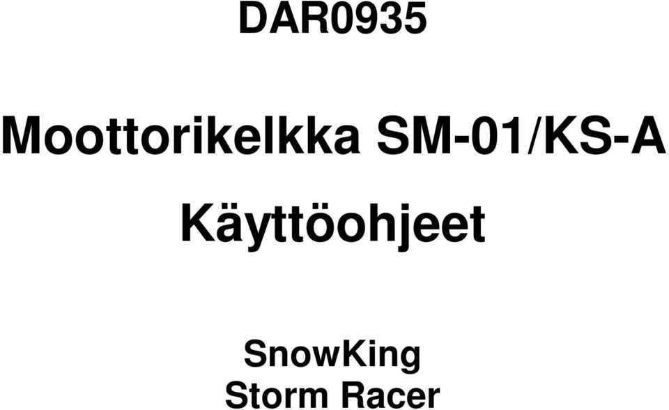 SM-01/KS-A