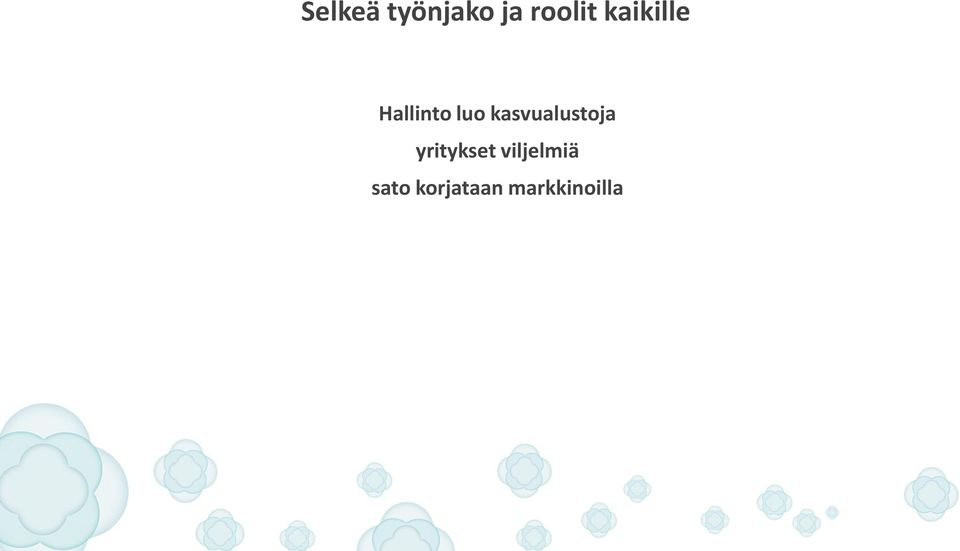 kasvualustoja yritykset