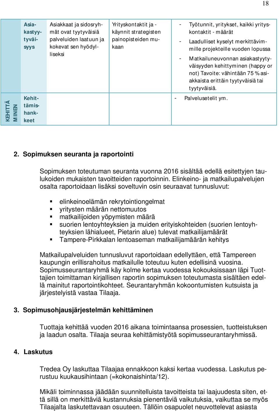 75 % asiakkaista erittäin tyytyväisiä tai tyytyväisiä. KEHITTÄ MINEN Kehittämishankkeet - Palvelusetelit ym. 2.