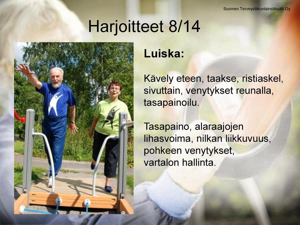tasapainoilu.