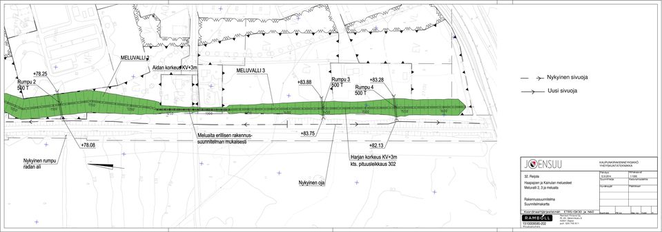 8.2014 1:1000 Rakennussuunnitelma Suunnitelmakartta 1510009590-202
