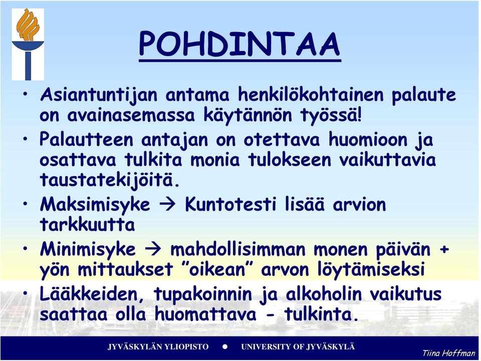 taustatekijöitä.