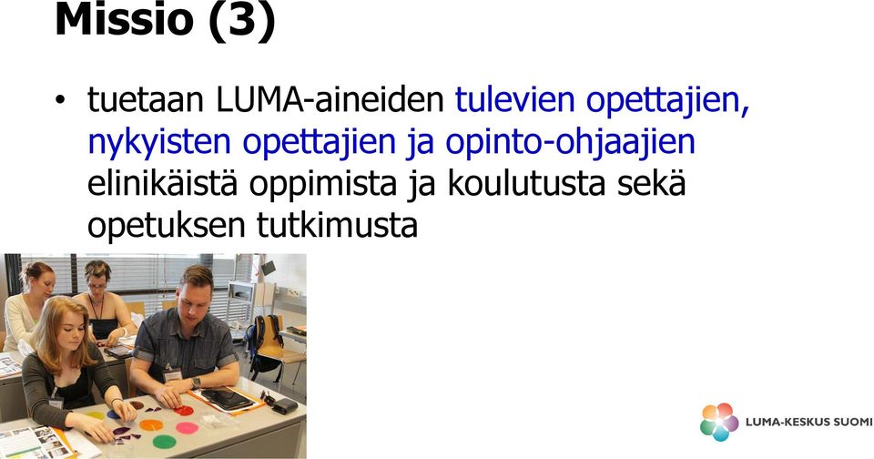opettajien ja opinto-ohjaajien