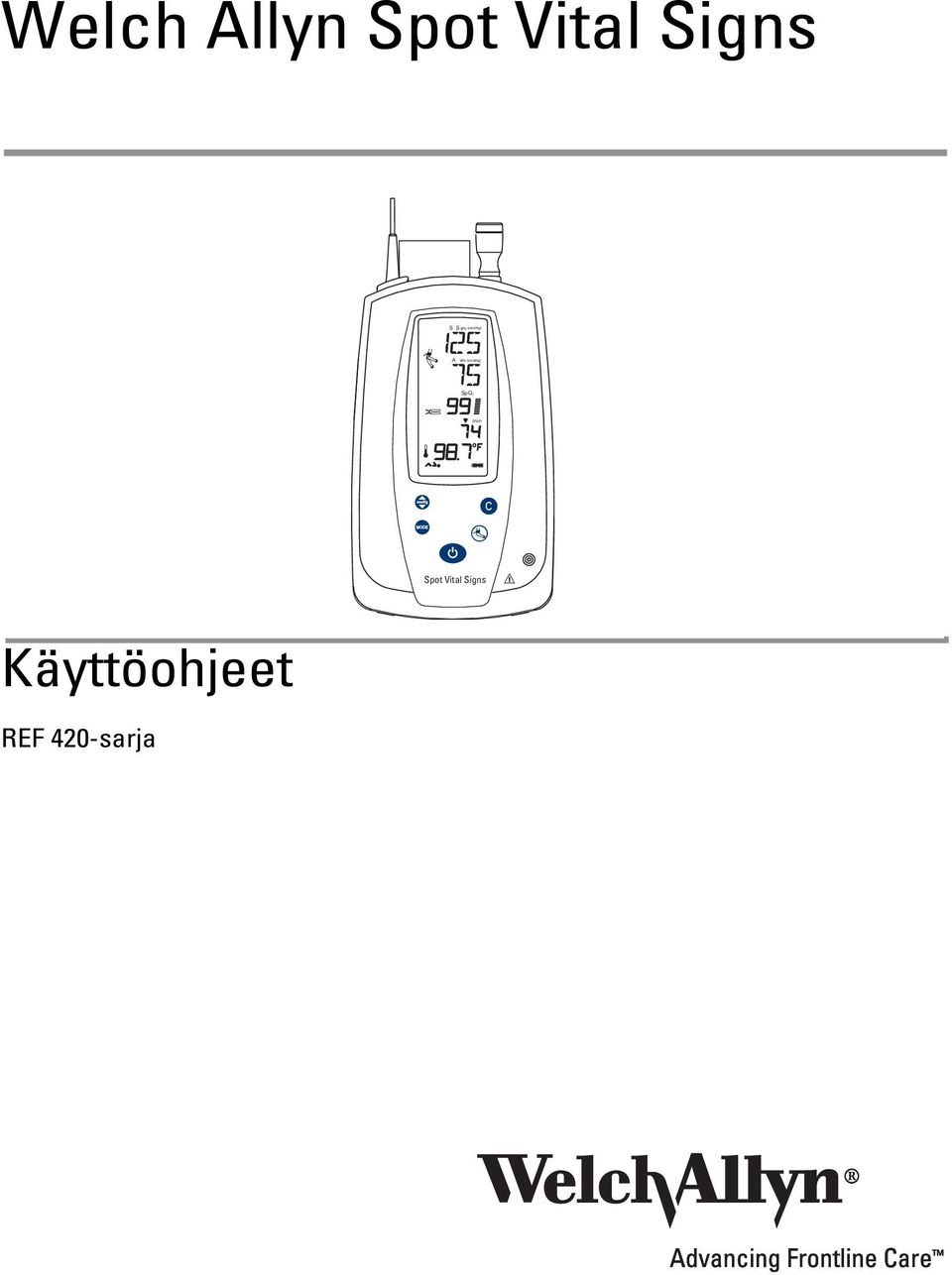 A SpO2 min Spot Vital Signs