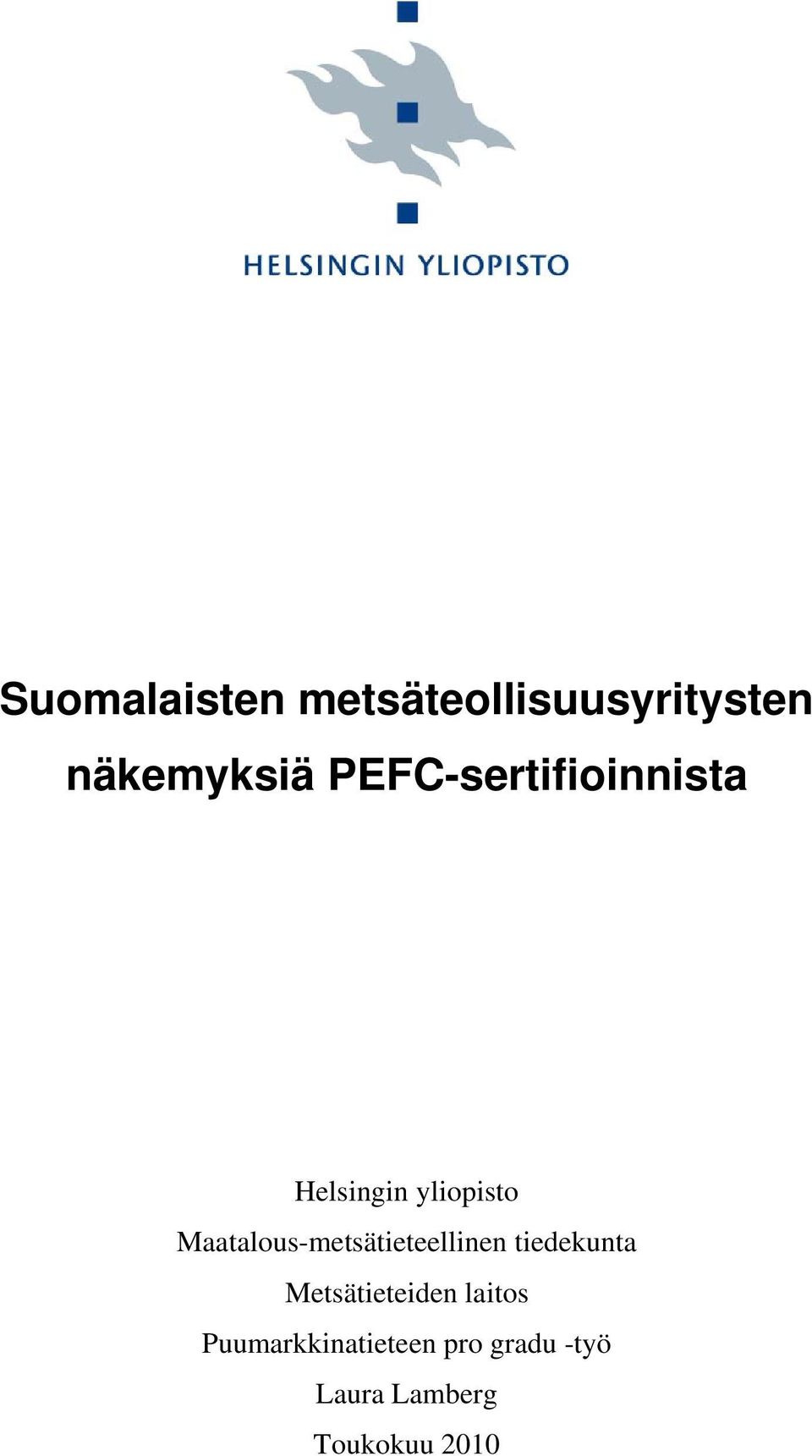 Maatalous-metsätieteellinen tiedekunta