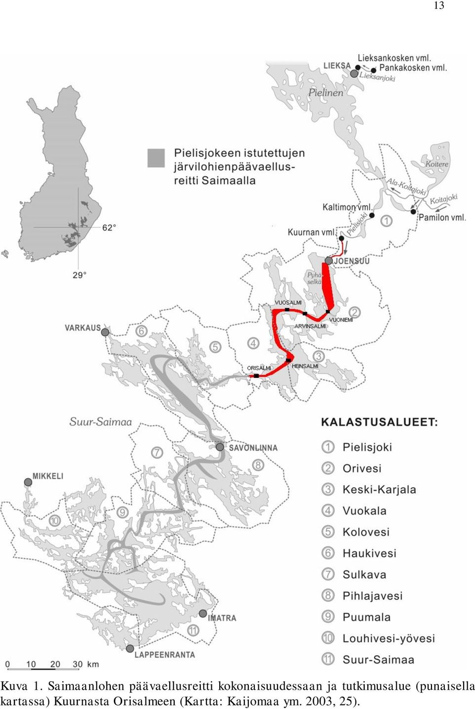 kokonaisuudessaan ja tutkimusalue