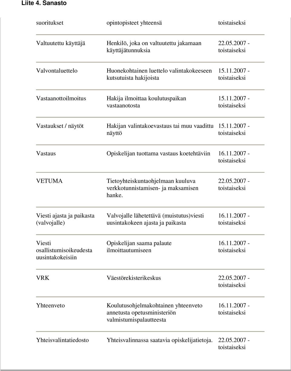 tai muu vaadittu näyttö Vastaus Opiskelijan tuottama vastaus koetehtäviin VETUMA Tietoyhteiskuntaohjelmaan kuuluva verkkotunnistamisen- ja maksamisen hanke. 22.05.