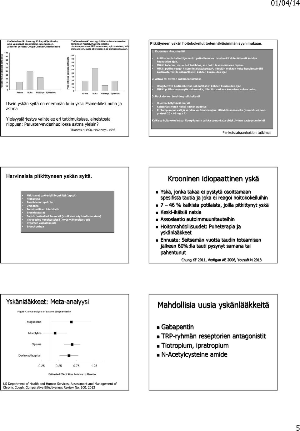 hetetyll ysk potilaalla. Jaottelu perustuu PEF seurantaan, spirometriaan, NOmittaukseen, suola-altistukseen, ja kliiniseen kuvaan.