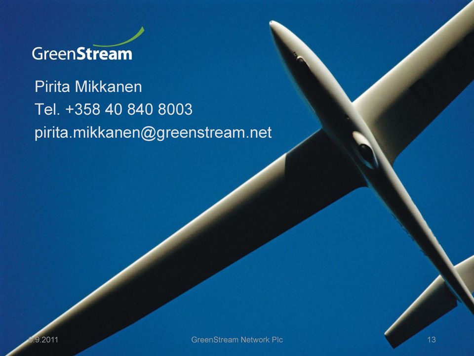 mikkanen@greenstream.net 6.