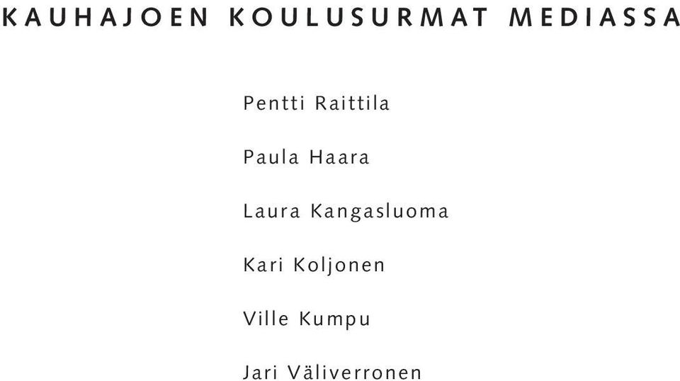 Paula Haara Laura Kangasluoma