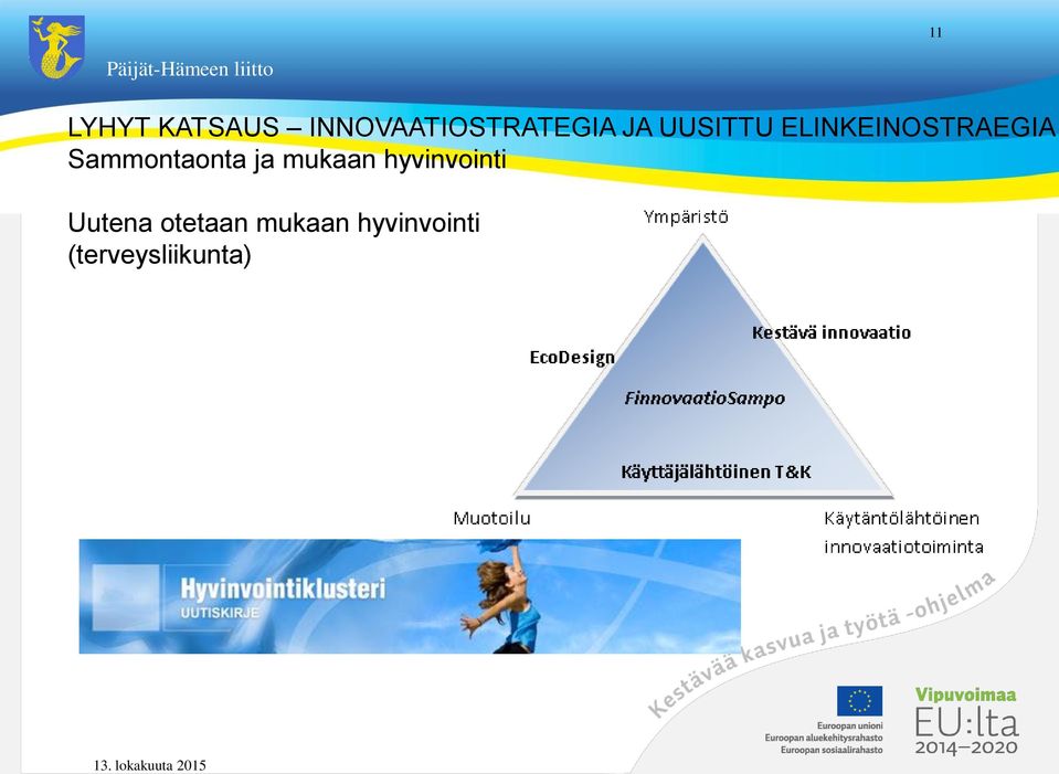 Sammontaonta ja mukaan hyvinvointi