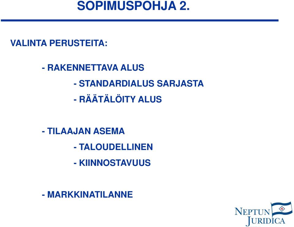 - STANDARDIALUS SARJASTA - RÄÄTÄLÖITY