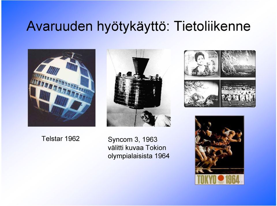 Syncom 3, 1963 välitti