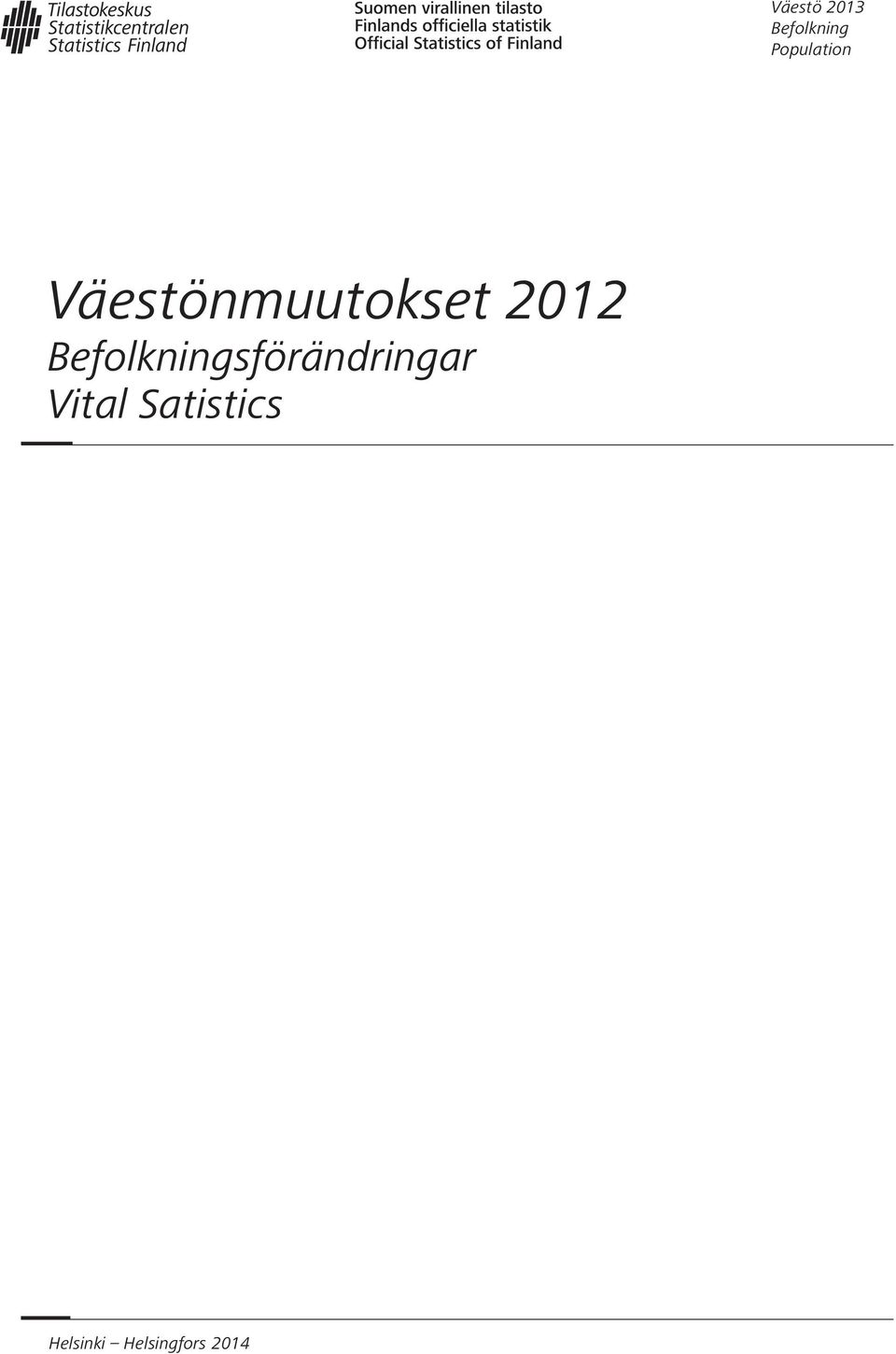 2012 Befolkningsförändringar