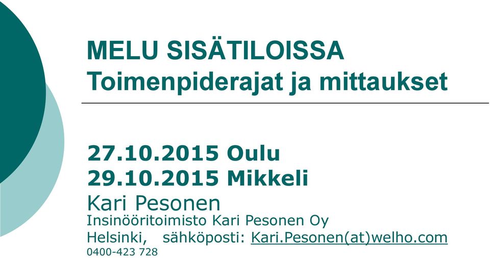 2015 Oulu 29.10.