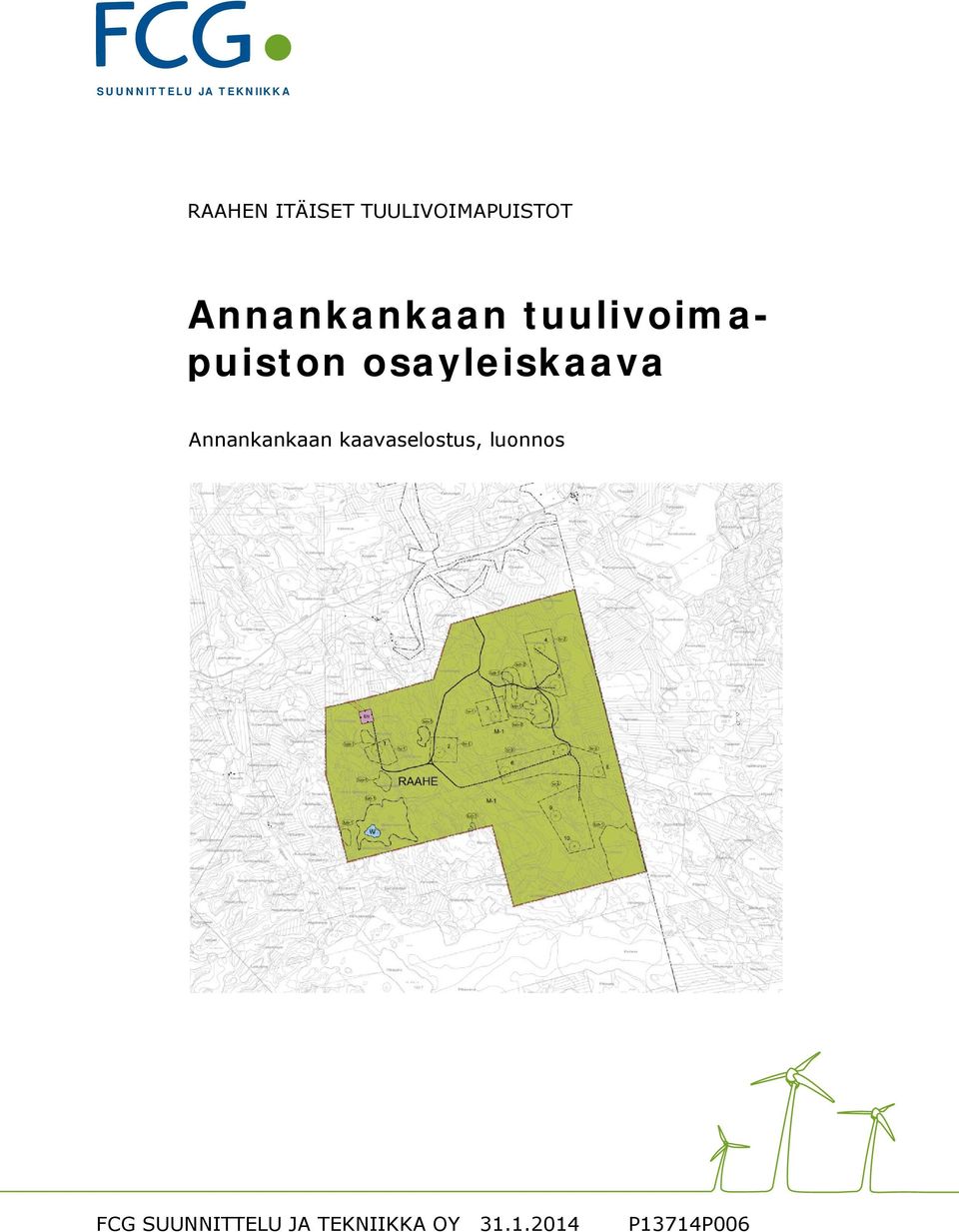 tuulivoimapuiston osayleiskaava Annankankaan