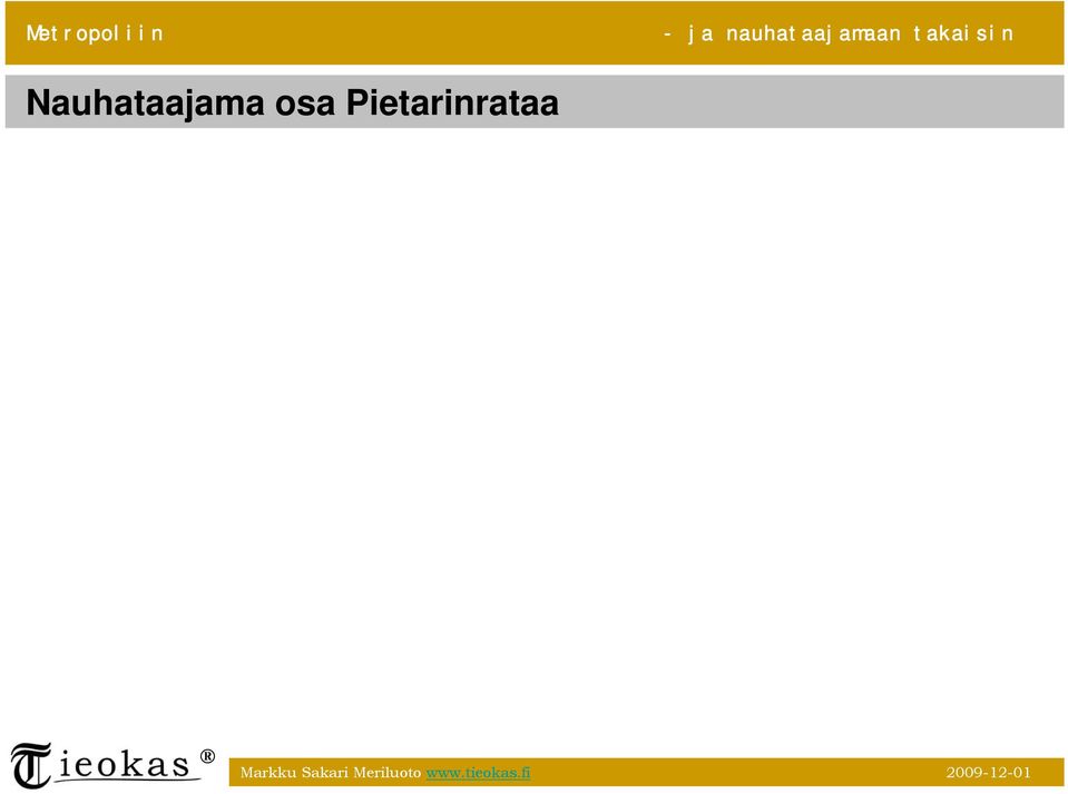 Nauhataajama osa Pietarinrataa