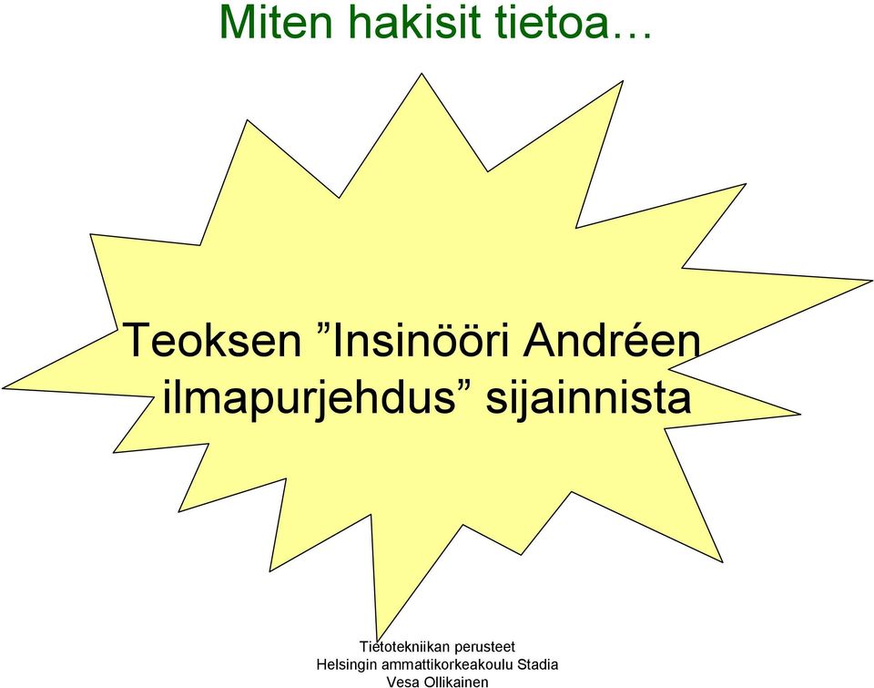 Insinööri Andréen