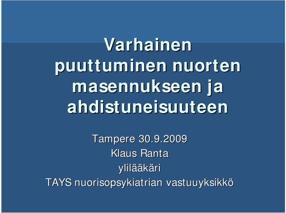 Tampere 30.9.