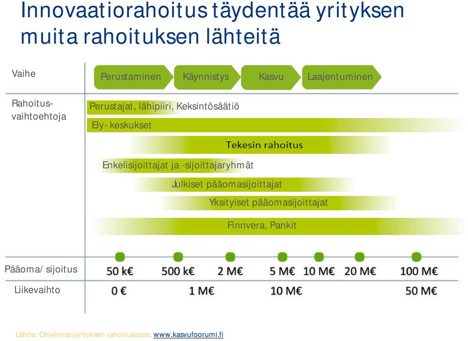 Lisäarvo verrattuna Ely- keskuksetolemassa oleviin ratkaisuihin? Markkinapotentiaali? Kilpailutilanne? Skaalautuvuus? Ansaintamalli? Tiimi & osaaminen?
