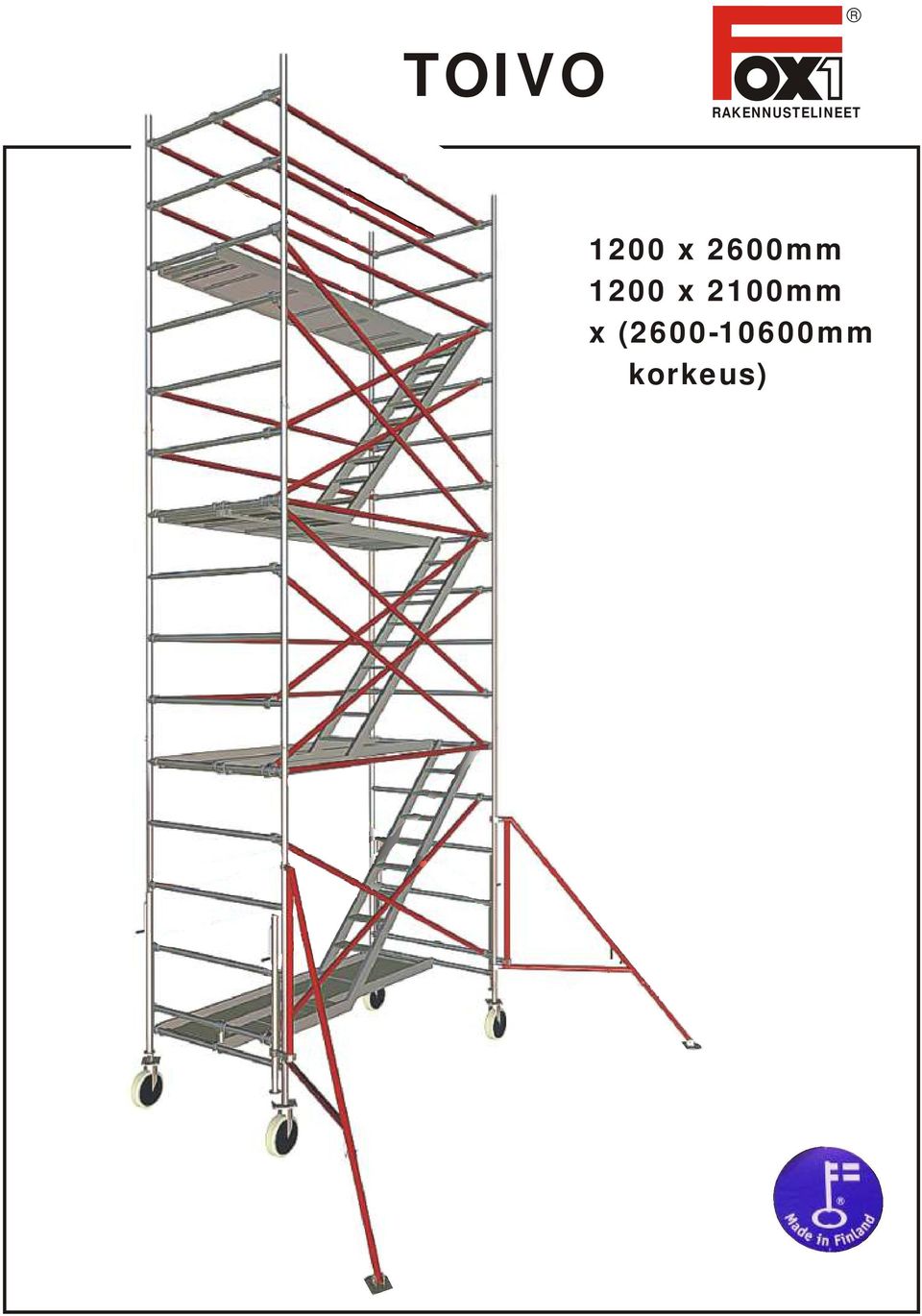 (2600-10600mm korkeus)