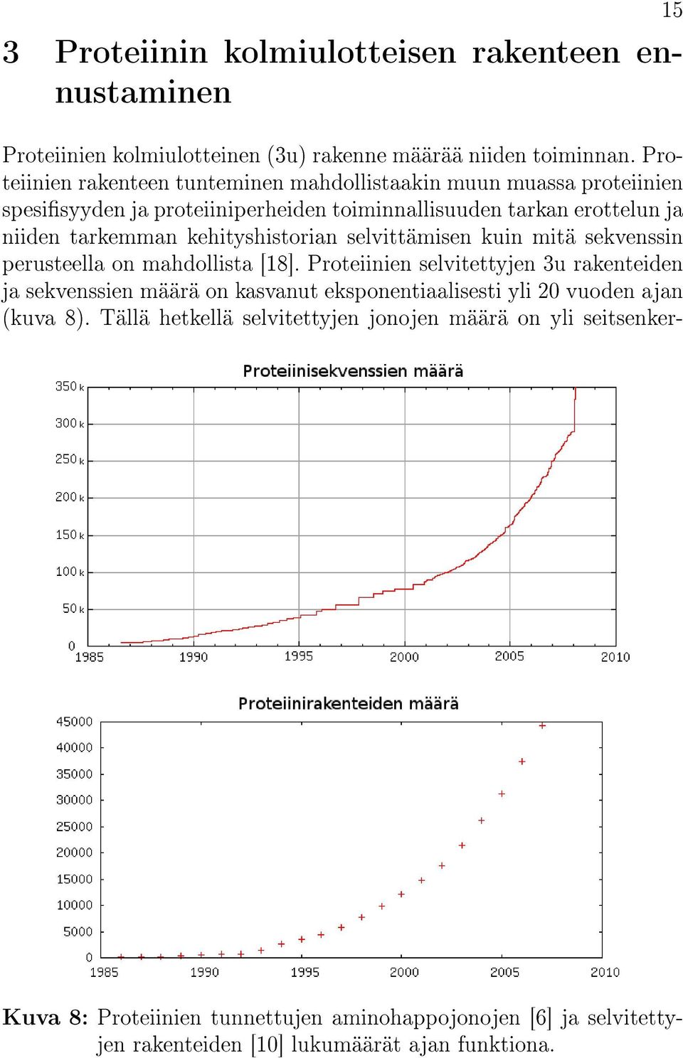 kehityshistorian selvittämisen kuin mitä sekvenssin perusteella on mahdollista [18].