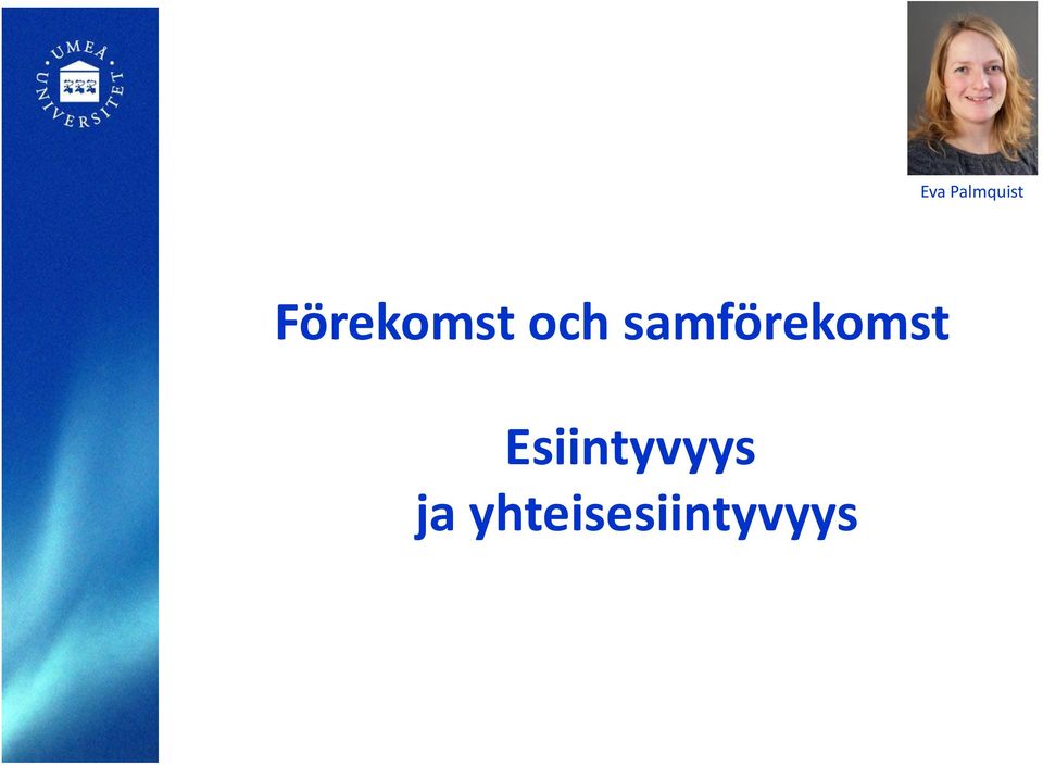 samförekomst