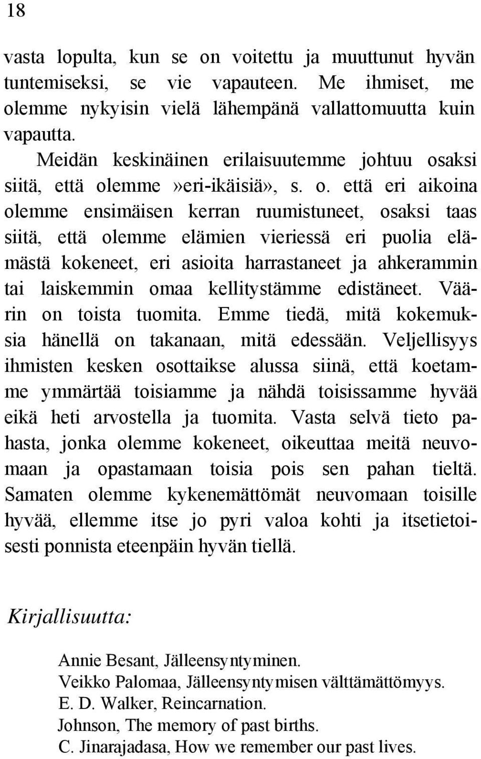 aksi siitä, että ol