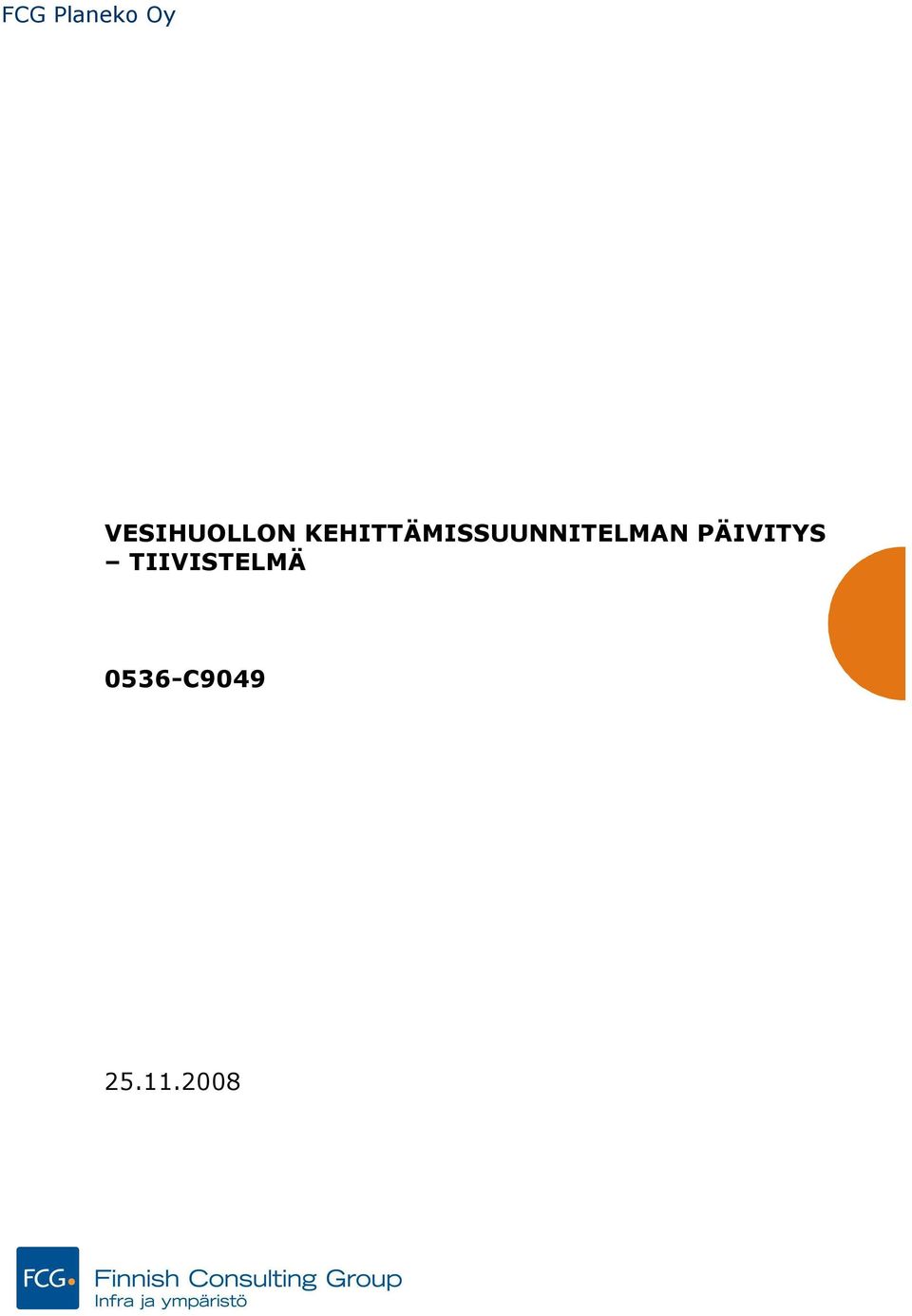 KEHITTÄMISSUUNNITELMAN