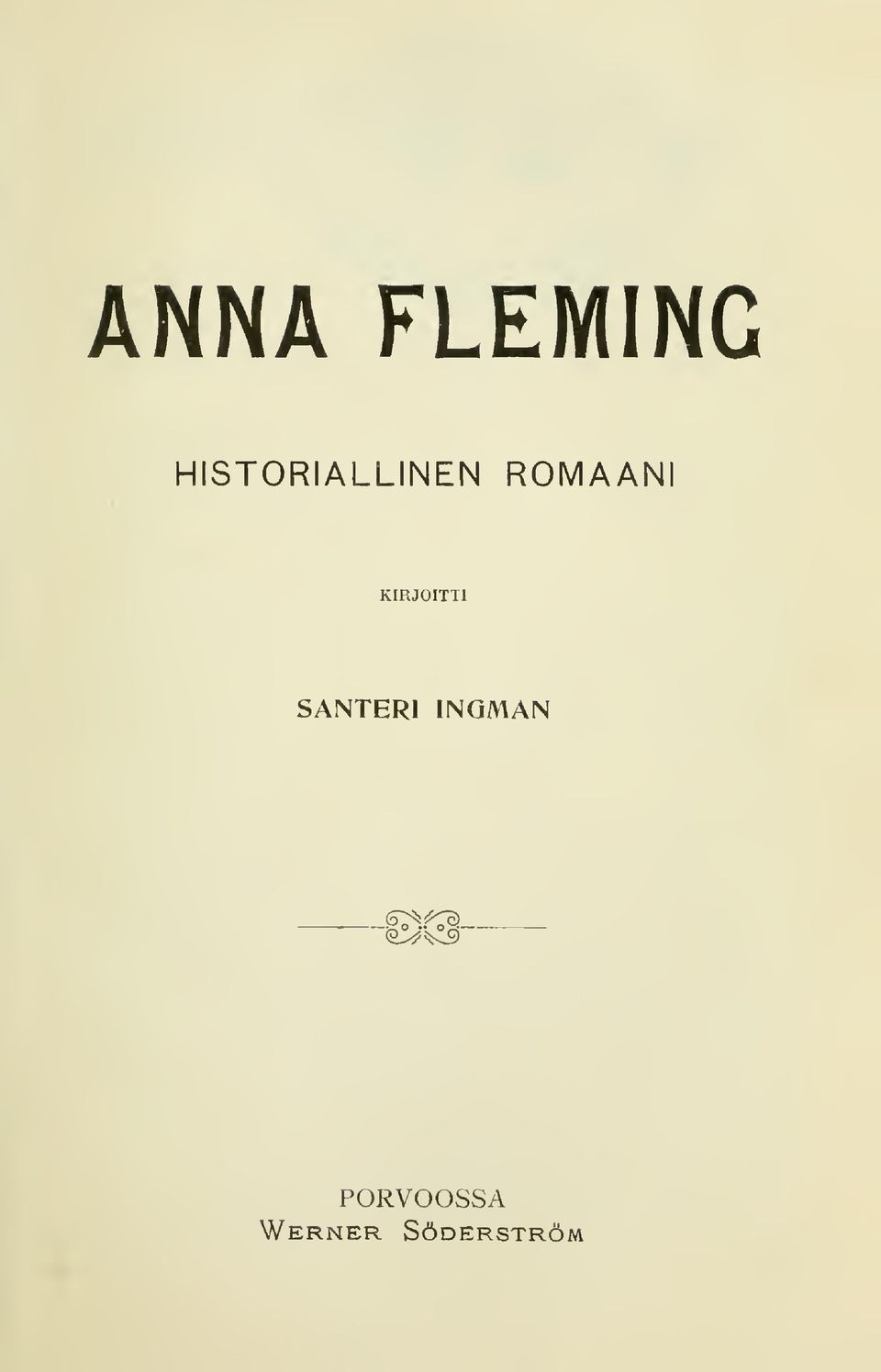 ROMAANI SANTERI